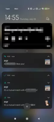 Conseils et astuces POF pour trouver une relation : Nouveaux matchs et nouvelles notifications de goûts sur l'application POF